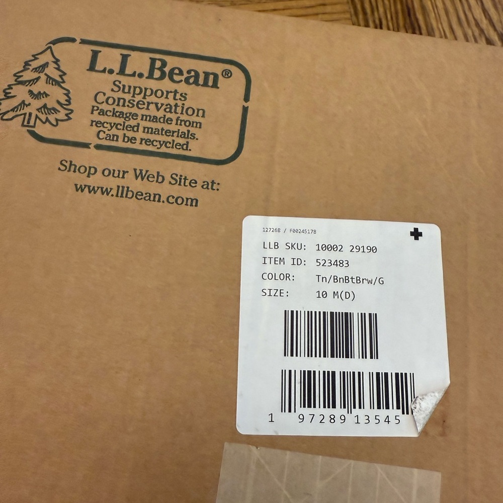 L.L. Bean Men’s snow and rain boots